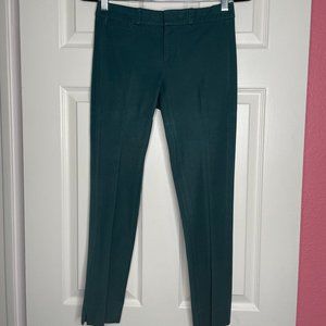 Banana Republic Sloan Slim Pant in Deep Green - 0 Petite